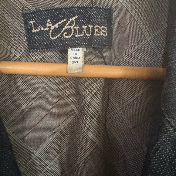 L.A. Blues Navy Denim‎ Jacket - Picture 3 of 6